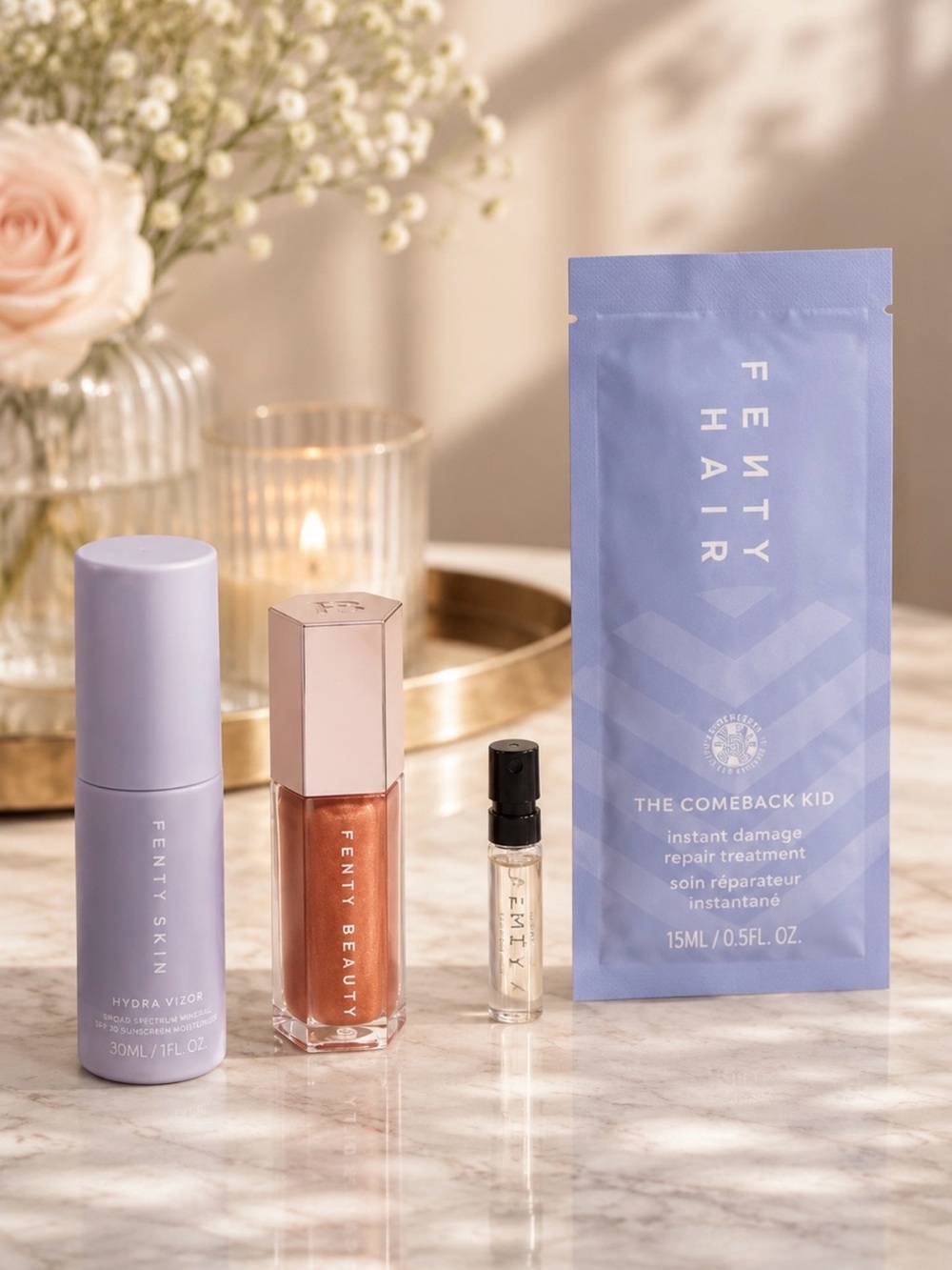 Fenty Beauty & Fenty Skin 4-Piece Bundle